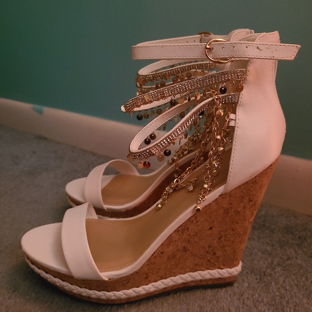 Jeweled wedges
